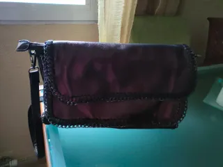 Bolso Negro Metalizado