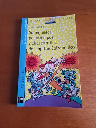 Superjuegos, pasatiempos y chascarrillos del Capitán Calzoncillos