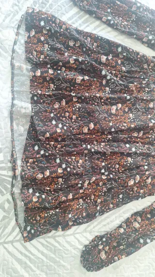 Vestido Hug & Clau Talla S Estampado