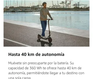 Nuevo Patinete Eléctrico cecotec g40 XXL