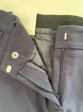 Pantalón de traje azul