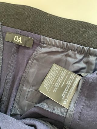 Pantalón de traje azul