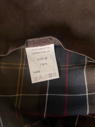 Parka Barbour International Marrón
