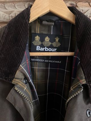 Parka Barbour International Marrón
