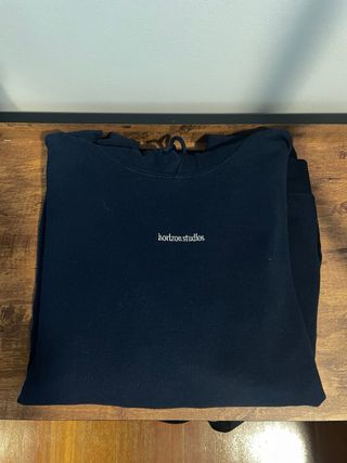 Sudadera Horizon Studios Azul Marino Talla XL