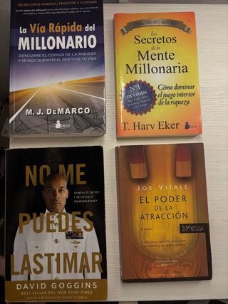 Pack libros desarrollo personal y emprendimiento
