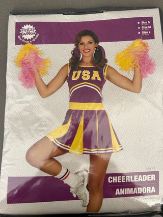 Disfraz Cheerleader Talla M USA