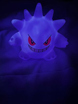 Lámpara Gengar Pokémon Luz Morada
