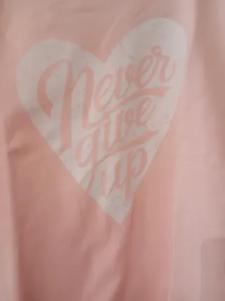 Camisola Doone Criança Rosa Coração