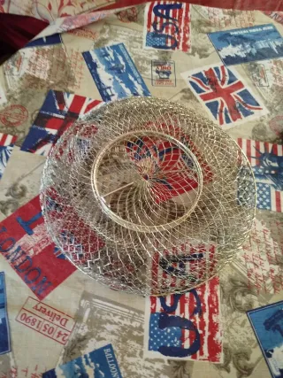 Cesta de pesca de alambre