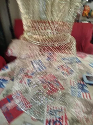 Cesta de pesca de alambre