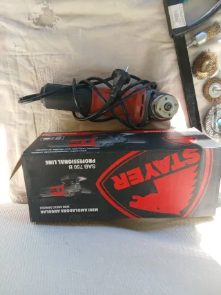 Kit Herramientas Taladro Amoladora Sierra de mano