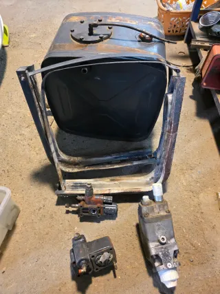 Equipo completo basculante camión