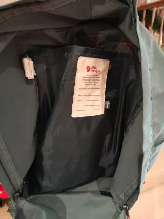 Mochila Fjallraven Kanken Verde y Rosa