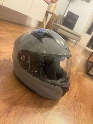 Casco Moto Integral Gris MPH XS