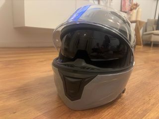 Casco Moto Integral Gris MPH XS