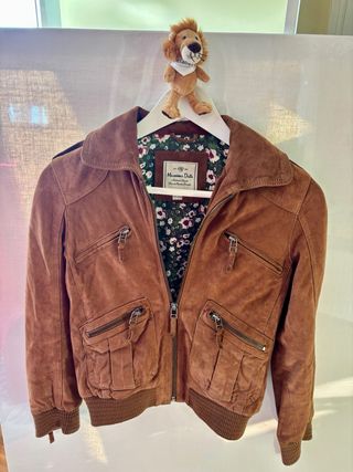 Cazadora de ante niña/chica Massimo Dutti