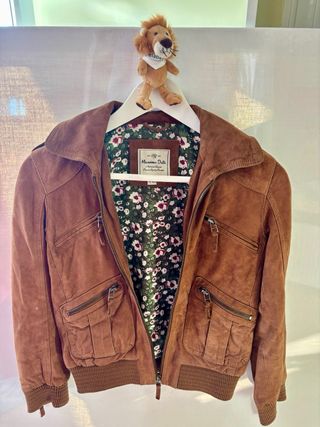 Cazadora de ante niña/chica Massimo Dutti