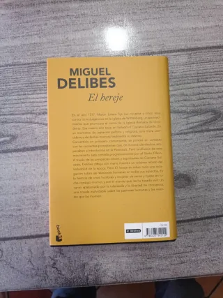 El hereje. De bolsillo con tapa dura