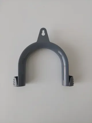 Codo manguera desagüe Lavadora LG Gris