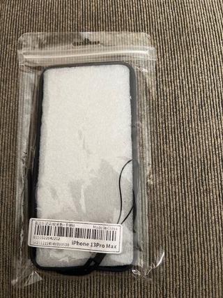 Custodia iPhone 13 Pro Max Nera con Cuore