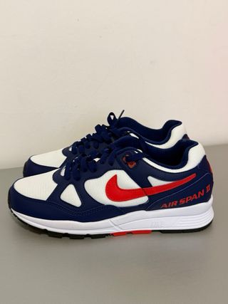 Nike Air Span II Blu/Bianco Tg 40