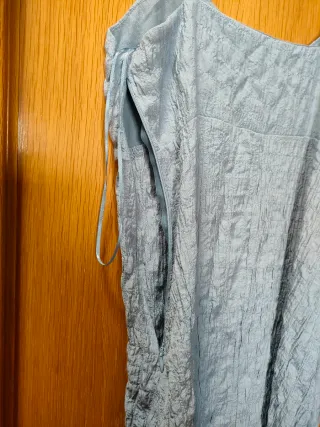 Vestido azul Stradivarius verano