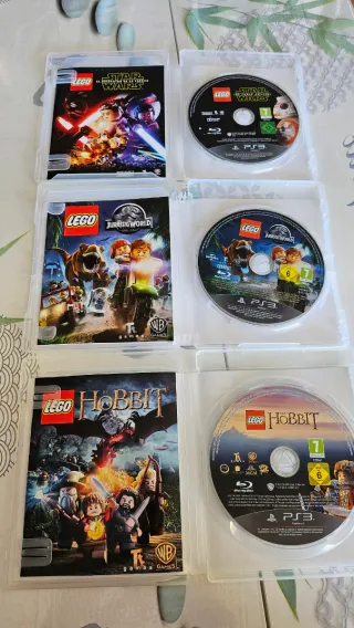 Colección 9 Juegos LEGO PS3 perfecto estado