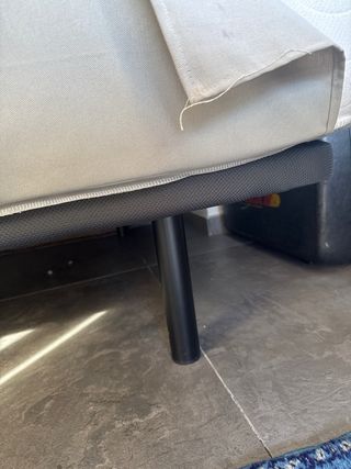 Cama colchón + somier 140x200cm