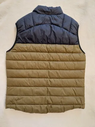 Chaleco Replay Negro y Marrón