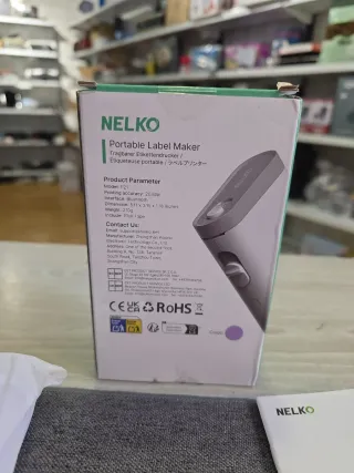 Impresora de etiquetas NELKO P21 portátil