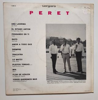 LP Original de Peret y sus Gitanos de 1968
