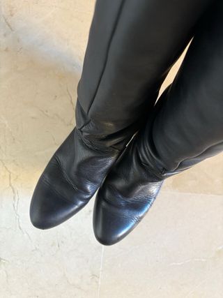 Botas de piel Zara Talla 37