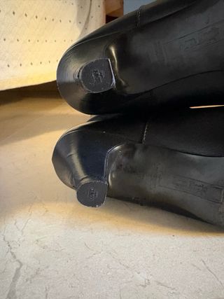 Botas de piel Zara Talla 37