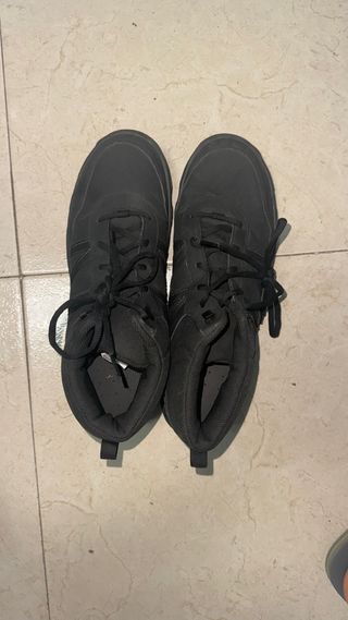 Botas Quechua Moto A2 Senderismo Negras