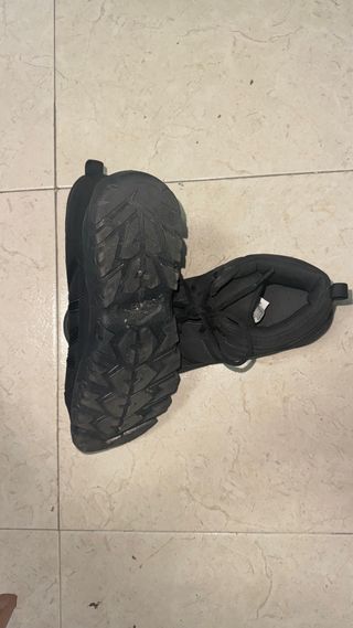 Botas Quechua Moto A2 Senderismo Negras