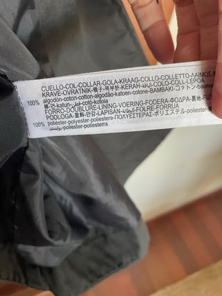 Cazadora Zara verde militar