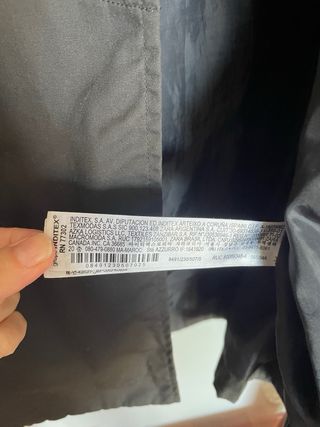 Cazadora Zara verde militar