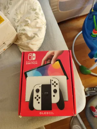 Nintendo Switch OLED Blanca