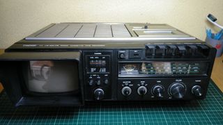 TRENSI Radio Cassette TV LW-MW-FM