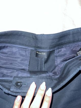 Pantalón negro Massimo Dutti