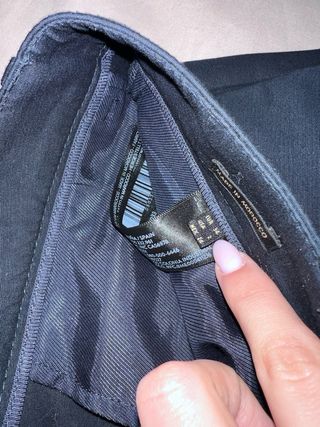 Pantalón negro Massimo Dutti