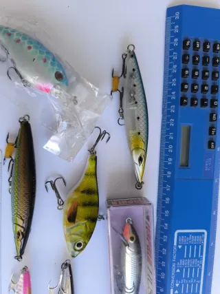 Señuelos de pesca spinning y casting