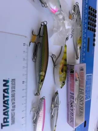 Señuelos de pesca spinning y casting