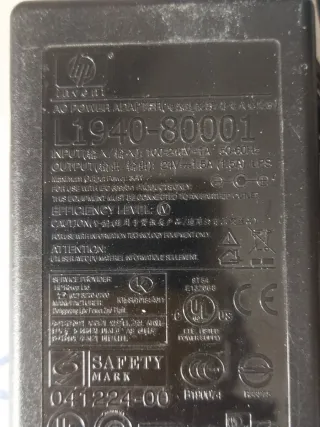 Adaptador de corriente HP