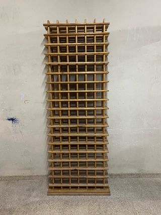 Mueble botellero madera