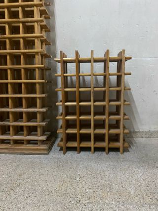 Mueble botellero madera