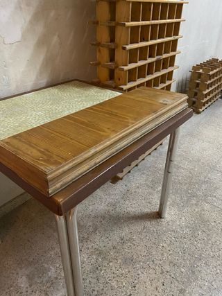 Mueble botellero madera
