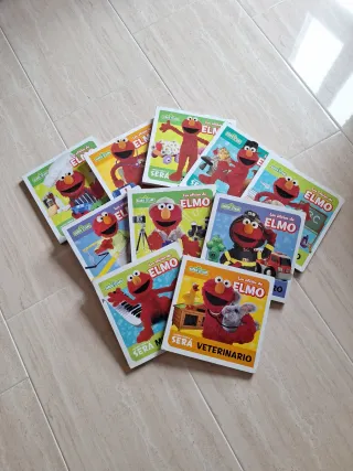 Colección Oficios de Elmo puzzle libro infantil