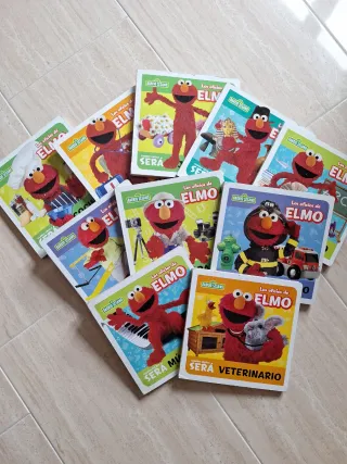 Colección Oficios de Elmo puzzle libro infantil
